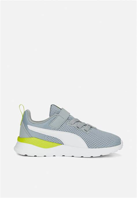 Anzarun Lite Ac Ps Cool Mid Gray Puma White Lime Smash Puma Shoes