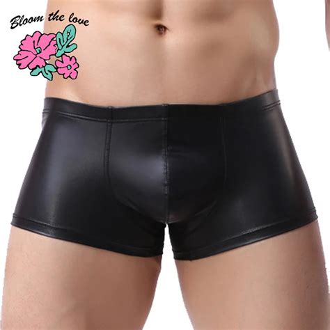 Bloom The Love Boxer En Cuir Pour Homme Sous V Tement Sexy Bo Te De