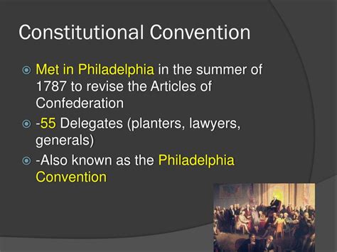 Ppt Constitutional Convention Powerpoint Presentation Free Download