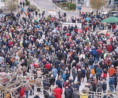 Demo In Tamm Deutliches Signal Ans Land