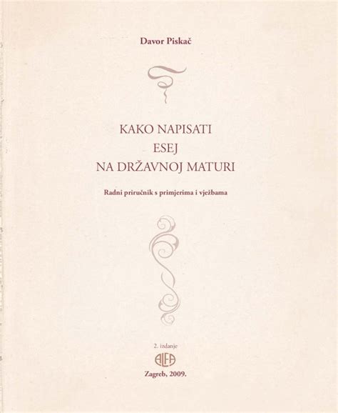 PDF Kako Napisati Esej Na Drzavnoj Maturi PDFSLIDE NET