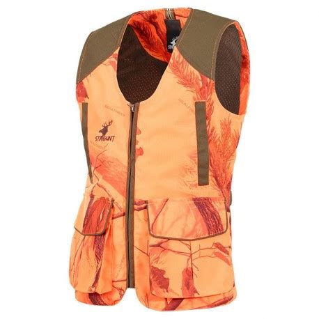 Gilet De Chasse Enfant Stagunt Milano Kid Blaze Camo Gilets De Chasse