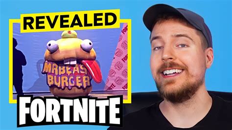 Fortnite REVEALS MrBeast Burger Crossover YouTube