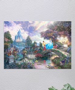 Disney Cinderella Wishes Upon A Dream Wall Art Outlet Disney Store