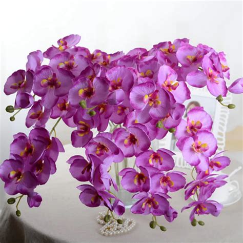 Buy Fashion Orchid Artificial Flowers Diy Artificial