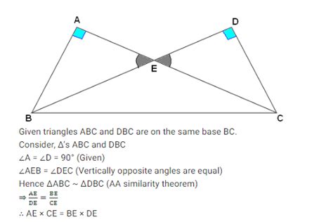 Abc And Dbc Are Two Isosceles Triangles On The Same Base Bc In Figure