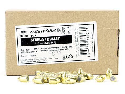 Ogives Sellier Bellot Calibre Mm Gr Fmj Carton De Armurerie