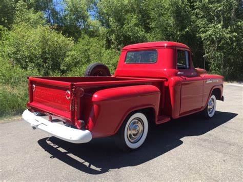 1958 Chevy Apache Shortbed Stepside The H A M B