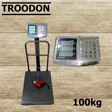 Jual Timbangan Duduk Digital 100 Kg TROODON Timbangan Duduk Digital 100