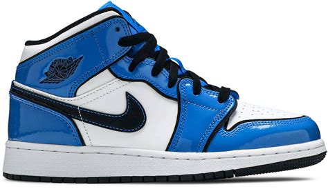 Air Jordan 1 Mid SE 'Signal Blue' (GS) - BQ6931-402 - Novelship