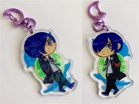 PERSONA 3 Minato Arisato/makoto Yuki Charm - Etsy