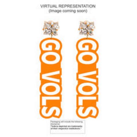 Go Vols Beaded Earrings – Starkville Academy Volunteer Store