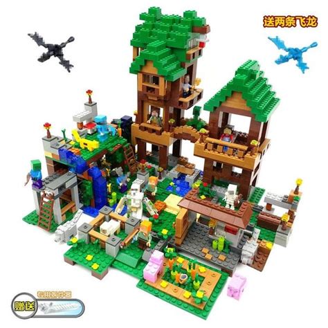 Detail Jual New Lego Minecraft 1000pcs Set Mainan Balok Susun Diy Seri