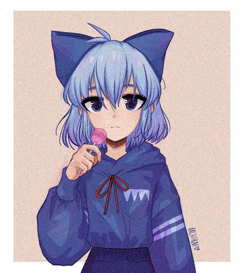 Cirno Touhou Drawn By Archiraii Danbooru