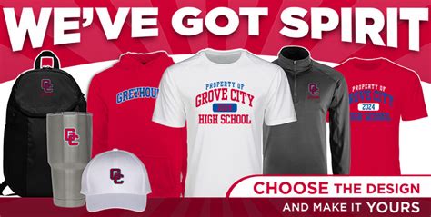 GROVE CITY HIGH SCHOOL GREYHOUNDS - GROVE CITY, OHIO - Sideline Store ...