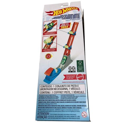 Pista Hot Wheels Lan Amento Vertical Mattel Nuvem De Algod O