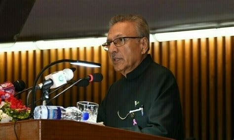 ‘it Would Further Delay Lg Polls Alvi Refuses To Sign Bill That Would