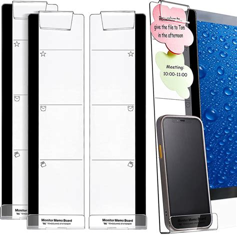 Multifunction Computer Monitor Memo Board Computer Message Board Side