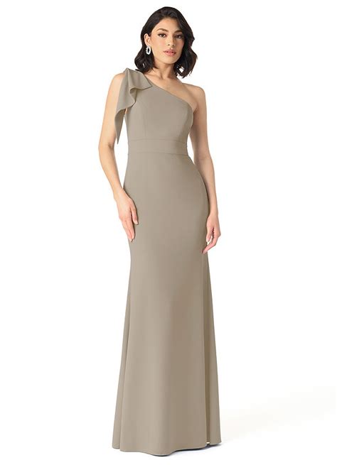 Taupe Azazie Rinna Bridesmaid Dresses Azazie