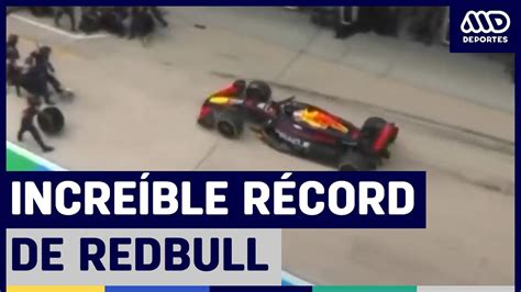 Redbull Gana Y Rompe R Cord Segundos En Cambiar Cuatro Neum Ticos