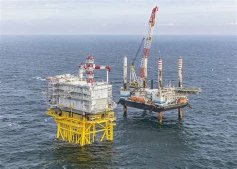 Tennet Hollandse Kust North Substation Topside Installed In Dutch