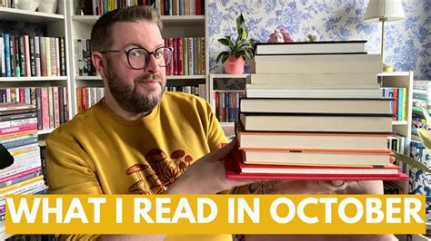 What I Read In October Reading Wrap Up Youtube