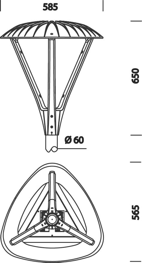 Disano 3344 Loto 5 Wide Beam Led Rasvjeta