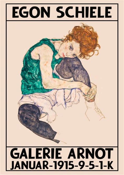 Egon Schiele Galerie Arnot Poster Artsyfartsy Fr