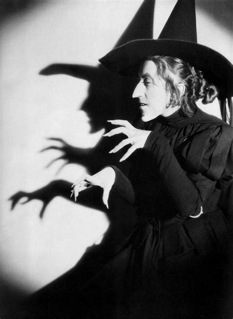 Wicked Witch Of The West Black And White Photo Print Etsy