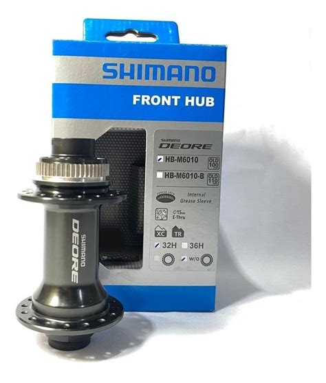 Cubo Dianteiro Shimano Deore Hb M Mm X Mm F Nfe