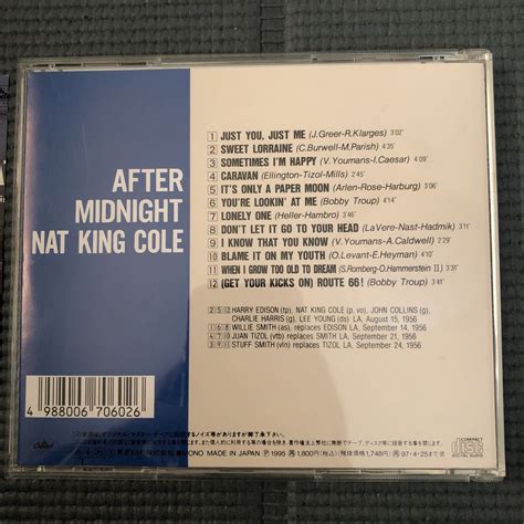 Yahoo オークション 国内帯付NAT KING COLE AFTER MIDNIGHT ナ