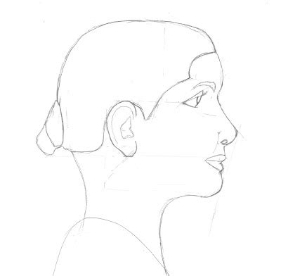 Human Profile Drawing at GetDrawings | Free download