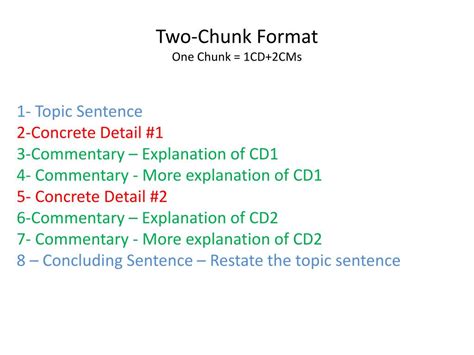 Ppt Two Chunk Paragraph Powerpoint Presentation Free Download Id