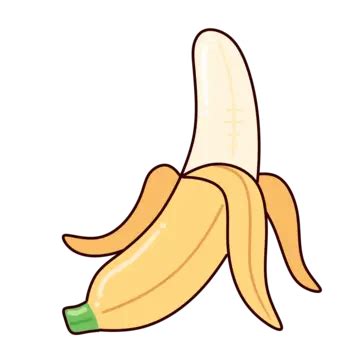 Peeled Banana Cartoon, Banana, Fruit, Cartoon PNG Transparent Clipart ...