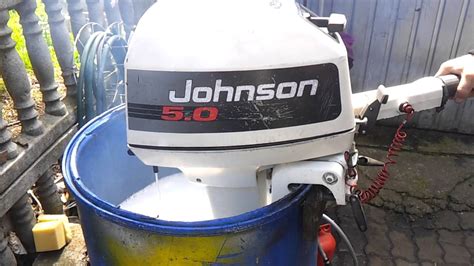 Johnson 5hp Outboard Engine