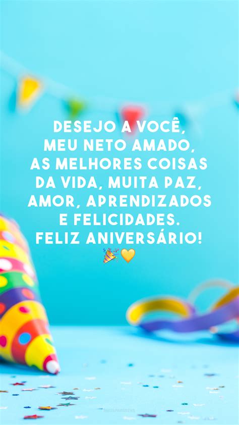 Frases De Anivers Rio Para Neto Que Tamb M O Amor Da Sua Vida