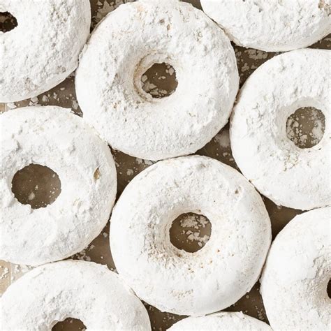 Powdered Sugar Donuts Soft And Fluffy Olives Thyme