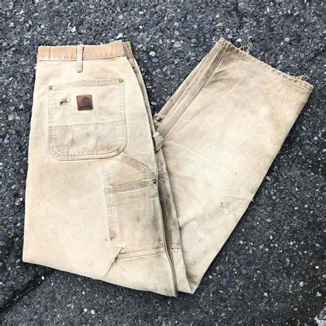 Vintage Vintage Carhartt Double Knee Jeans 32x32 Grailed