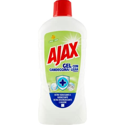 Ajax Detersivo Pavimenti Pino Gel Con Candeggina 1 Lt Leroy Merlin