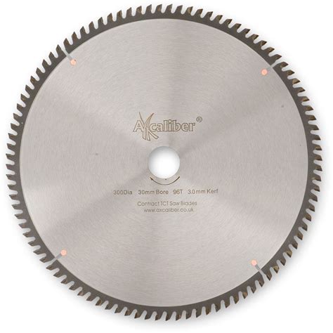 Axcaliber Contract Tct Saw Blade Aluminium Mm X Mm X Mm T