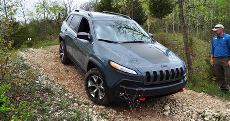 Off Road Test Review 2014 Jeep Cherokee Trailhawk On Some Tough And