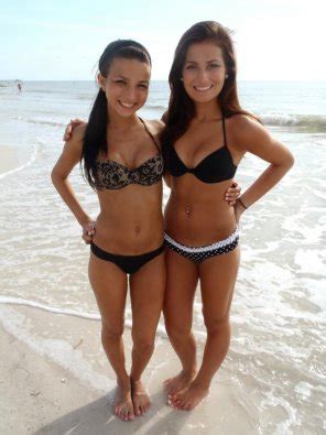 Two Dark Haired Vixens On The Beach Porn Pic