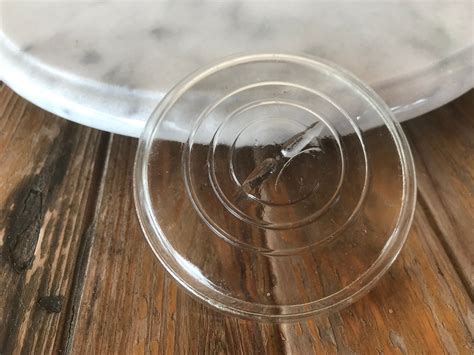 Vintage Clear Glass Jar Lid Wire Bail Jar Lid 3 3 4 Inch Etsy