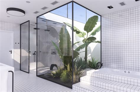 Urban Contemporary Bathroom :: Behance