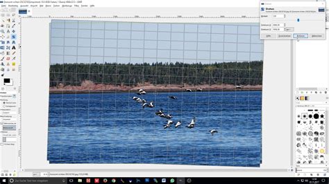 Gimp Tutorial Schiefen Horizont In Bildern Gerade Richten YouTube