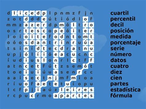 Sopa De Letras Pasatiempo Wordsearch