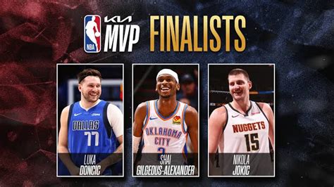 Finalists For Nba Mvp Who Wins Jokic Doncic And