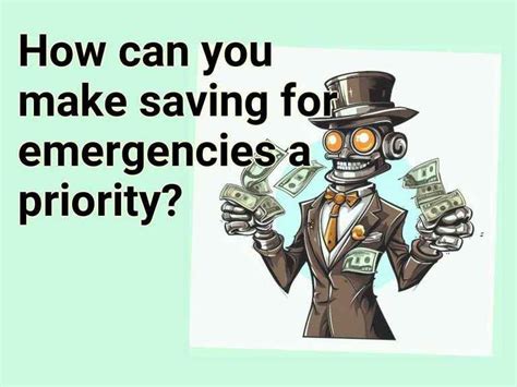 How Can You Make Saving For Emergencies A Priority Finance Gov Capital