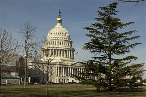 American Congress Building in the Afternoon Stock Photo - Image of ...