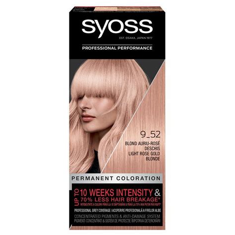 Syoss Professional Performance Hellros Gold Blond Permanenter